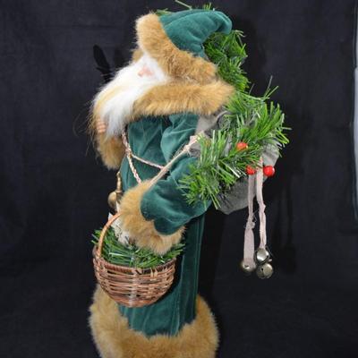 Vintage Old World Santa Figure 16”