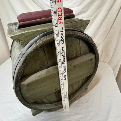 Antiqued Butter Churn