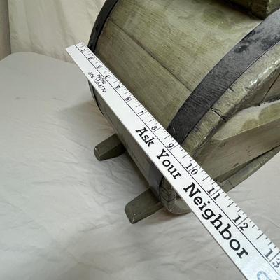 Antiqued Butter Churn