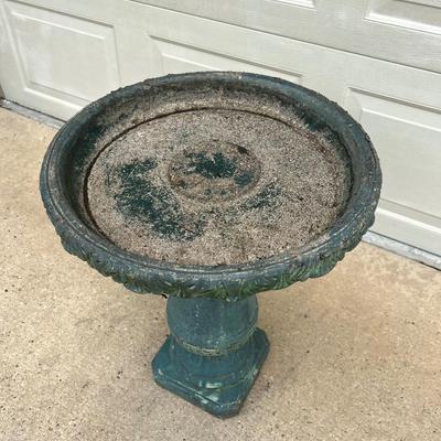 Concrete Bird Bath