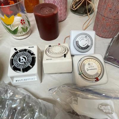 Assortment of candles & other