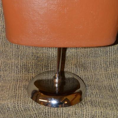 Vintage Adjustable Male Torso Mannequin w/ Chrome Base 31”/60”