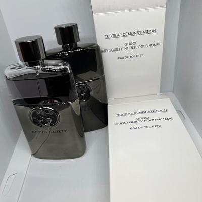 2 Men’s Gucci - Guilty & Guilty Intense Colognes EDT