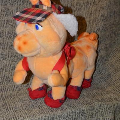 Teddy Ruxpin ‘Grubby’ w/ Six Booties, For PARTS/REPAIR