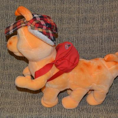 Teddy Ruxpin ‘Grubby’ w/ Six Booties, For PARTS/REPAIR