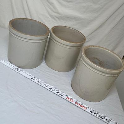 3 Gallon Crocks