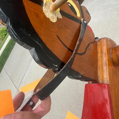 Cute Vintage rocking horse