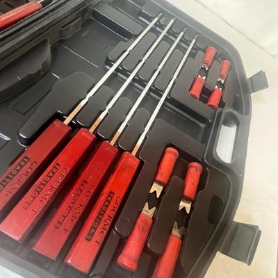 Barbeque Utensils in case