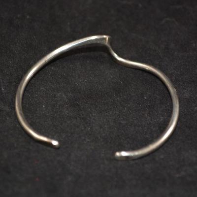 Modern Sterling Cuff Bracelet 8.4g