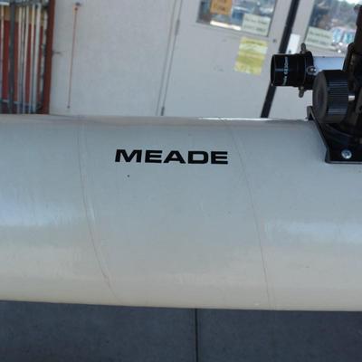 Vintage MEADE Reflector Telescope w/ Equatorial Drive, 6” Mirror