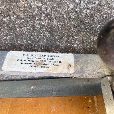 C & H 3 Way Cutter