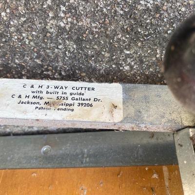 C & H 3 Way Cutter