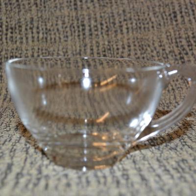 Vintage Indiana Glass ‘Snowflake’ Smart Set for 4