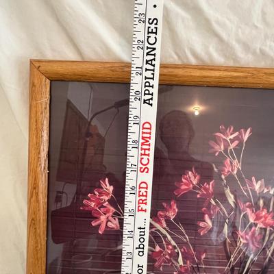 Print and salt rock display