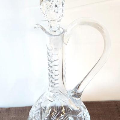 Lot #8 Vintage Crystal Decanter