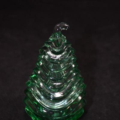 Vintage FENTON Art Glass Pear Trinket Dish 4.5”