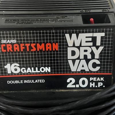 CRAFTSMAN 16 Gallon Wet/Dry Vac
