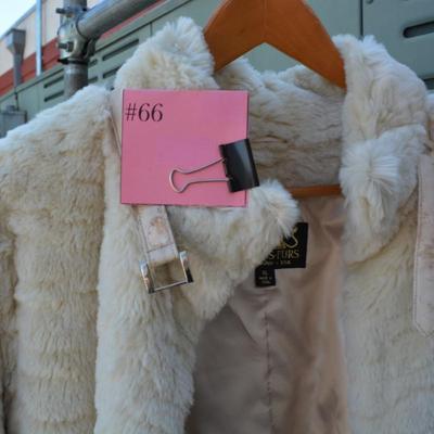 ‘Donna Salyers Fabulous Furs’ Faux Coat, Size XL