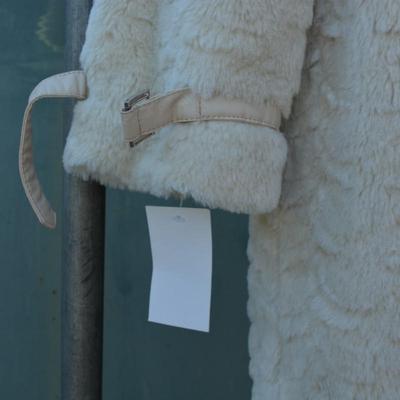 ‘Donna Salyers Fabulous Furs’ Faux Coat, Size XL