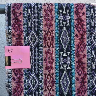 Vintage EKSON Woven Textile Rug Tapestry 76”x52” AS IS