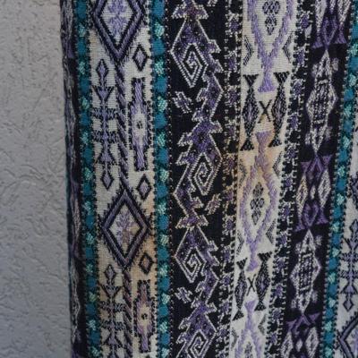 Vintage EKSON Woven Textile Rug Tapestry 76”x52” AS IS