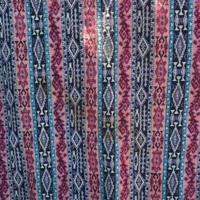 Vintage EKSON Woven Textile Rug Tapestry 76”x52” AS IS