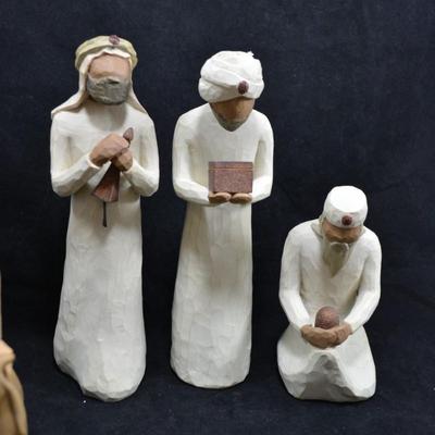 WILLOW TREE Nativity w/ Original Boxes, 11 Pieces