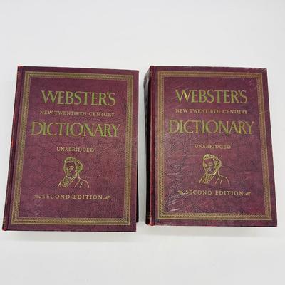 1956 Webster's New Twentieth Century Dictionary Unabridged 2nd Edition