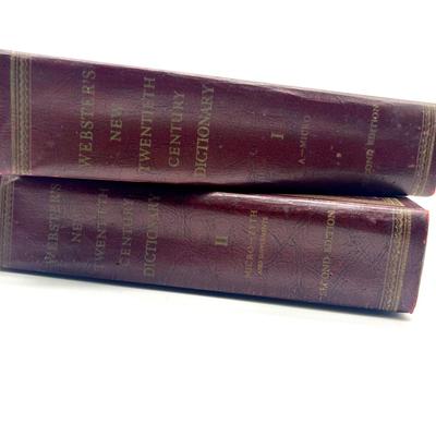 1956 Webster's New Twentieth Century Dictionary Unabridged 2nd Edition
