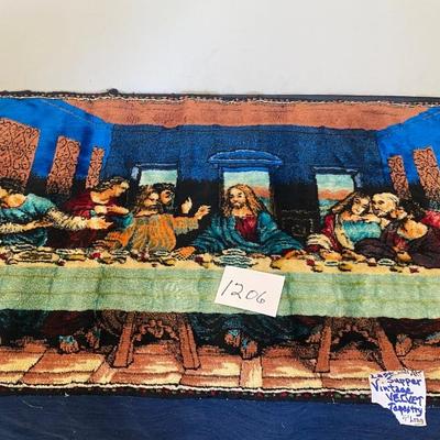 4’ Last Supper Tapestry