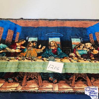 4’ Last Supper Tapestry