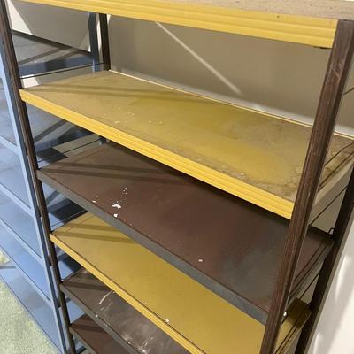 Pair of Metal Shelves - Lot B