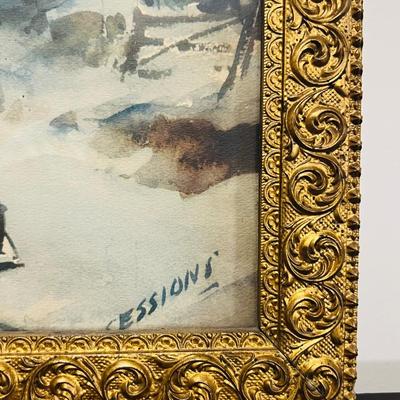 Jack Sessions “Winter Farm Scene”