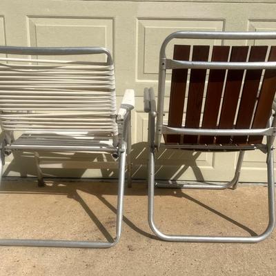 Vintage Aluminum Chair Lot Of 7~ Read Details
