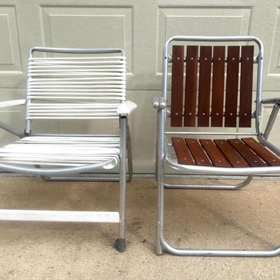 Vintage Aluminum Chair Lot Of 7~ Read Details