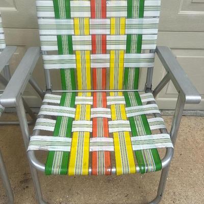 Vintage Aluminum Chair Lot Of 7~ Read Details