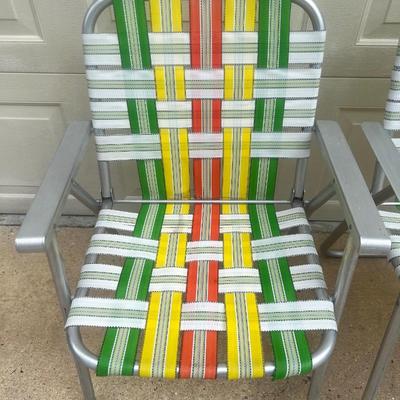 Vintage Aluminum Chair Lot Of 7~ Read Details