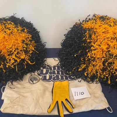 Vintage Cheerleader Pom Poms