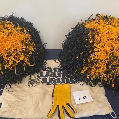 Vintage Cheerleader Pom Poms