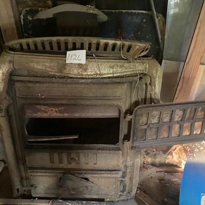 Vintage Stove Legs are Setting on Top