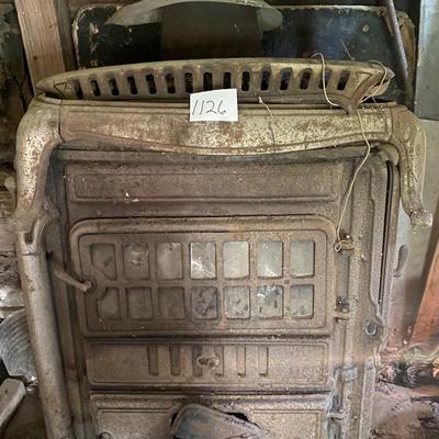 Vintage Stove Legs are Setting on Top