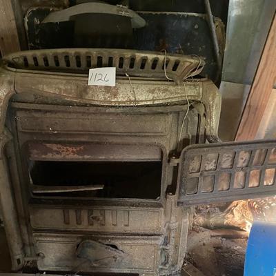 Vintage Stove Legs are Setting on Top