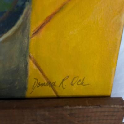 Donna R. Och Painting On Canvas