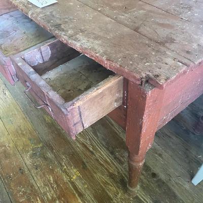 Vintage Possum Belly Bread Baking Table