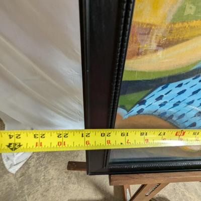 Framed Painting Signed By Artist At The Bottom