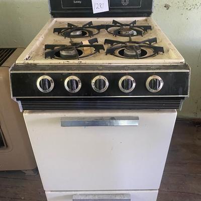 Vintage Sunray Compact Gas Stove