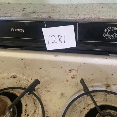 Vintage Sunray Compact Gas Stove