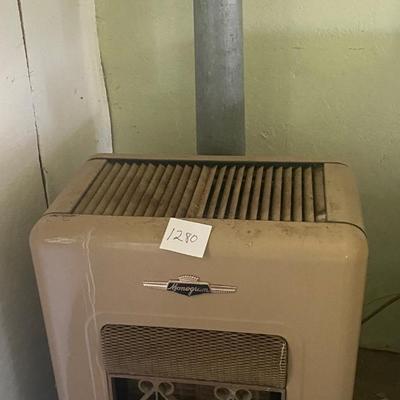 Vintage Monogram Gas Fired Vented Room Heater