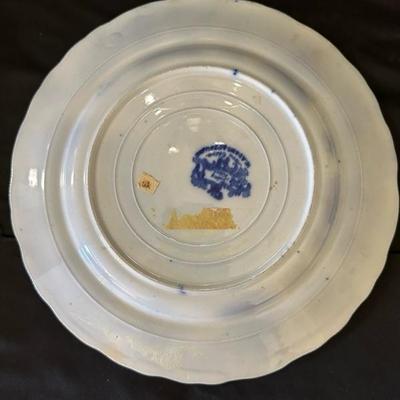 A Bundle of Plates with Various Blue & White Patterns