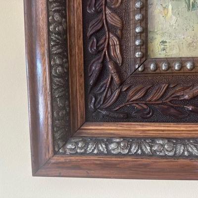 Framed Artwork of a Family Barn in Ohio
